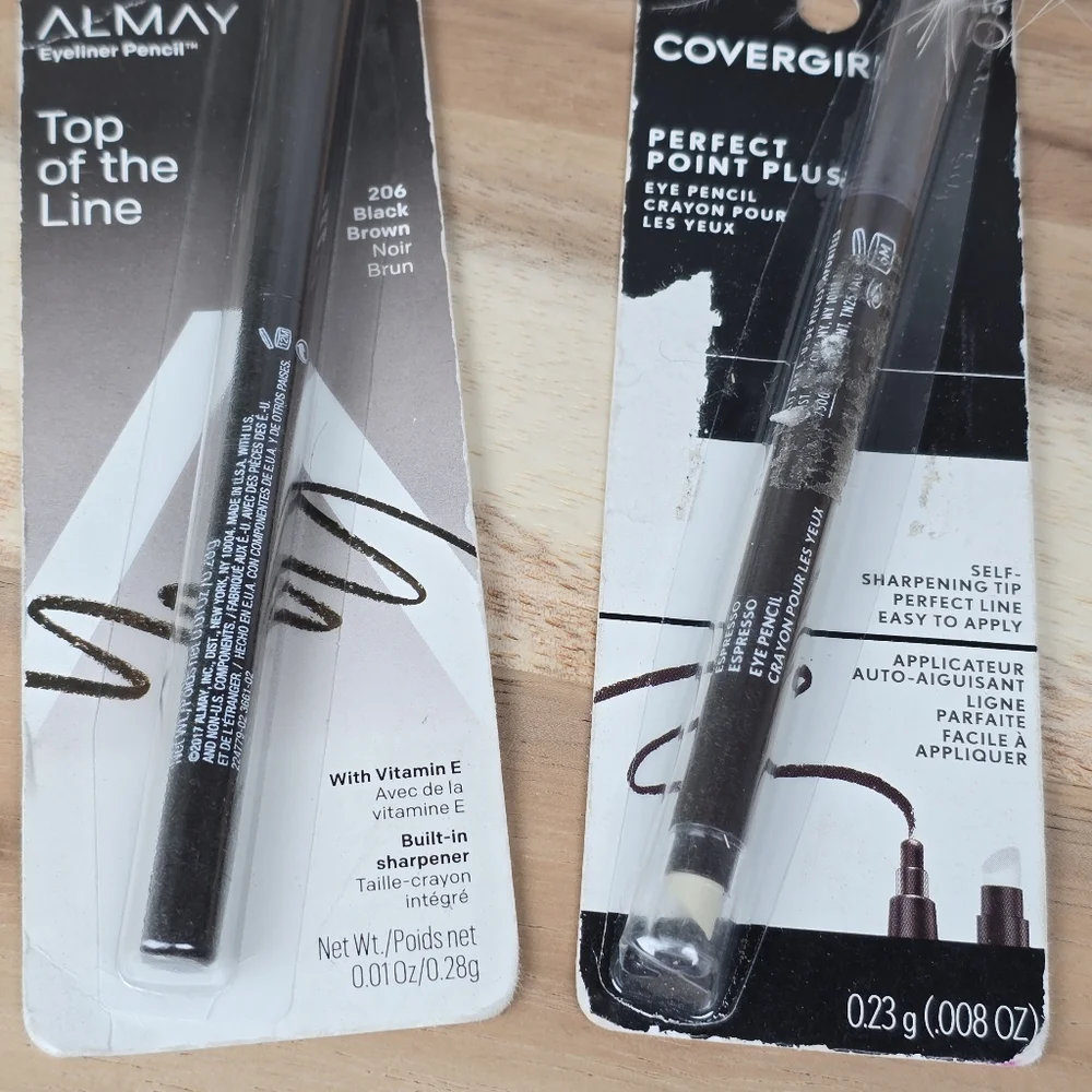 Maybelline Covergirl Almay Beauty Drugstore Makeup Bundle Eyeliner Eyeshadow New